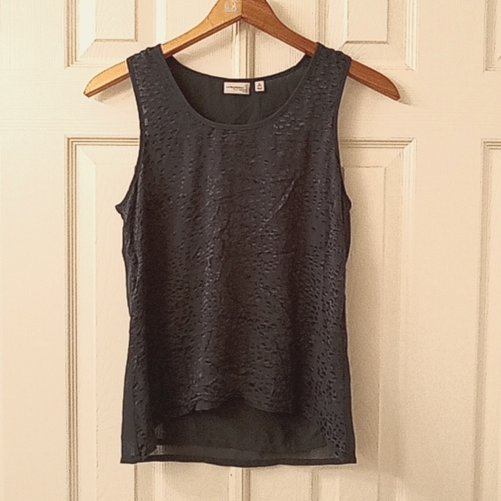 Nwot dark teal halogen tank top.